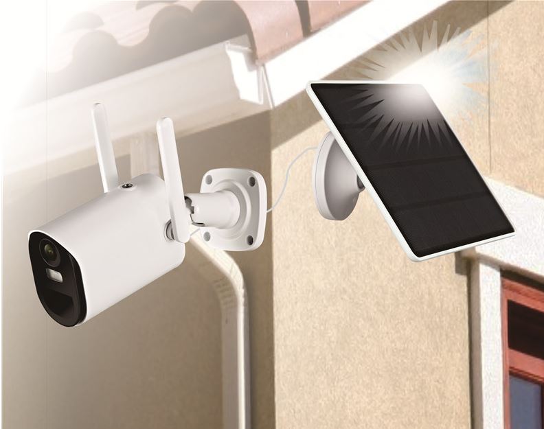 solární bezpečnostní kamera 4g sim wifi