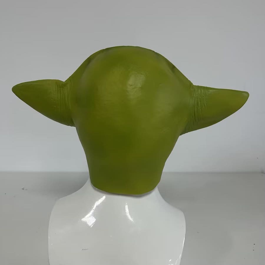 Halloweenová maska ​​Yoda