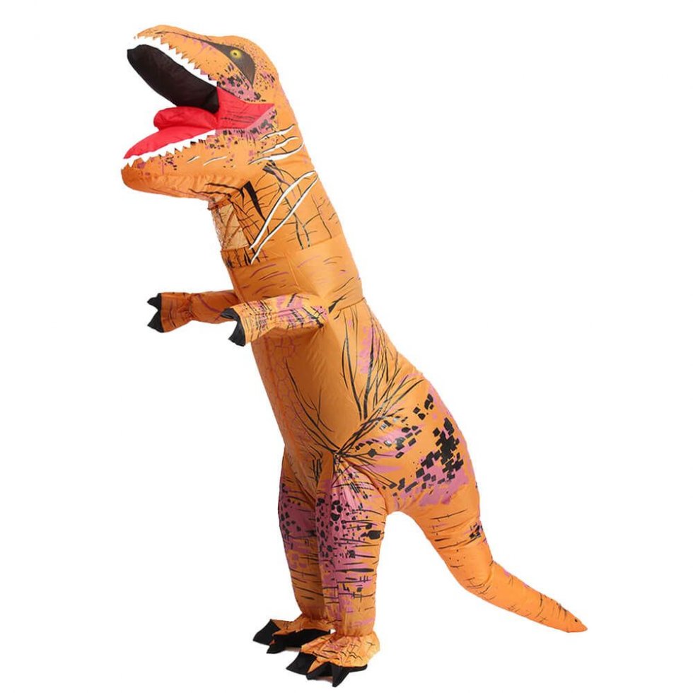halloween kostým dinosaurus