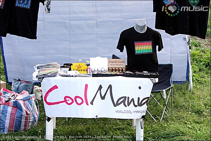 festival befree 2011 cool-mania web stánek