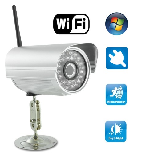 Bezpečnostní kamera IP - Outoor s IR LED