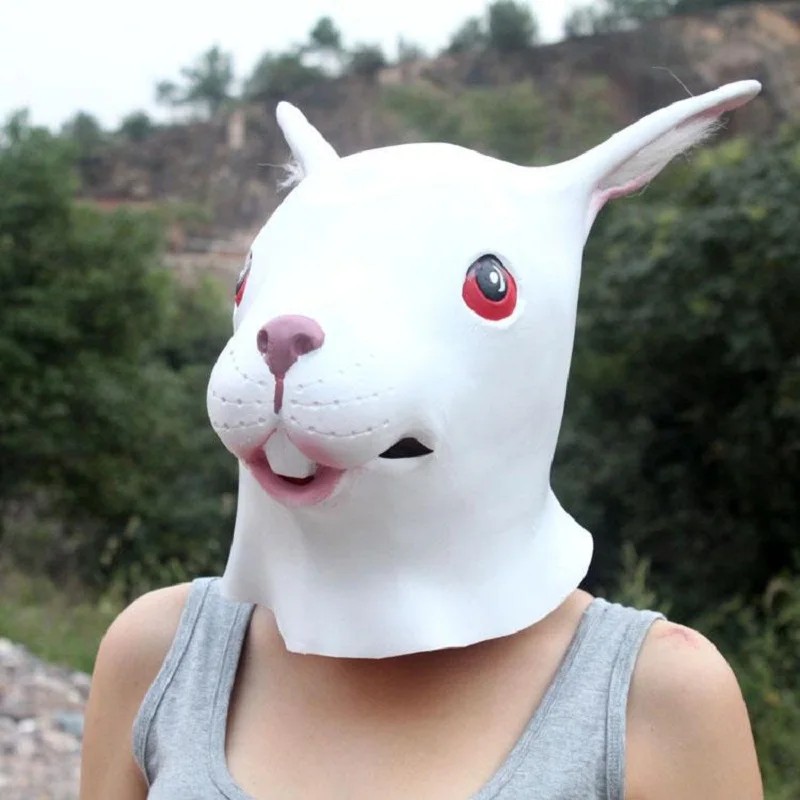 Zajíc - Masky na karneval, maska ​​na tvar