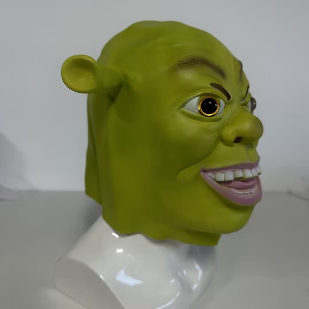 Halloweenová maska ​​Shrek