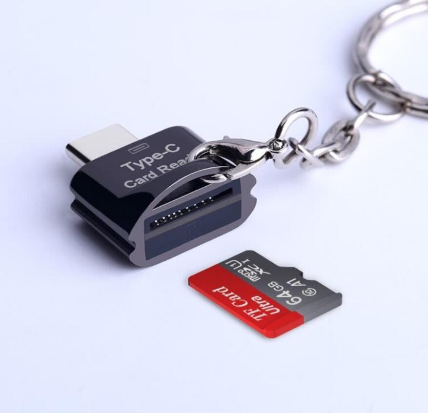 USB-C čtečka karet na smartphone