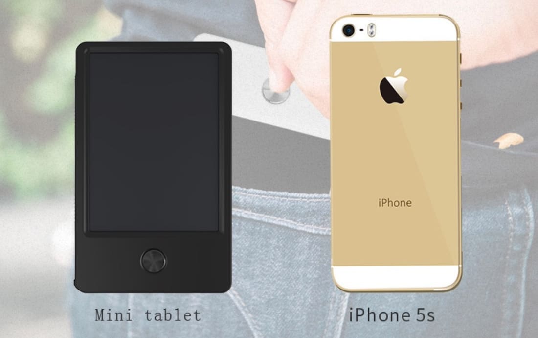 Mini rozměry jako Váš mobilní telefon - Kapesní lcd tabulka