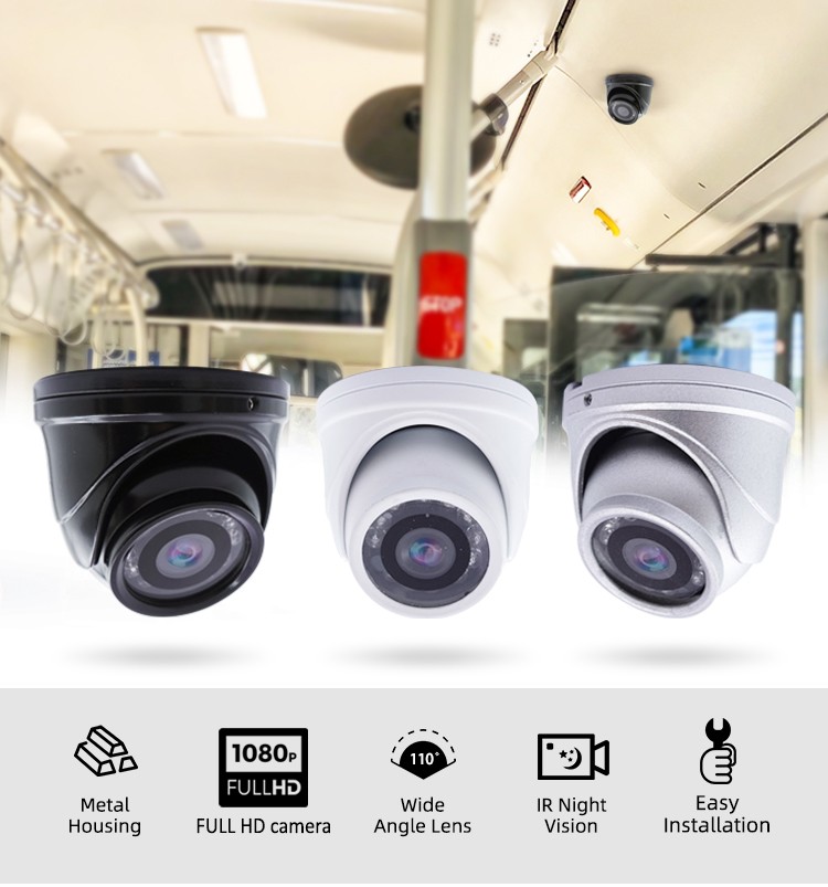 FULL HD kamera do aut AHD 3,6mm objektiv + 12 IR LED a filtr