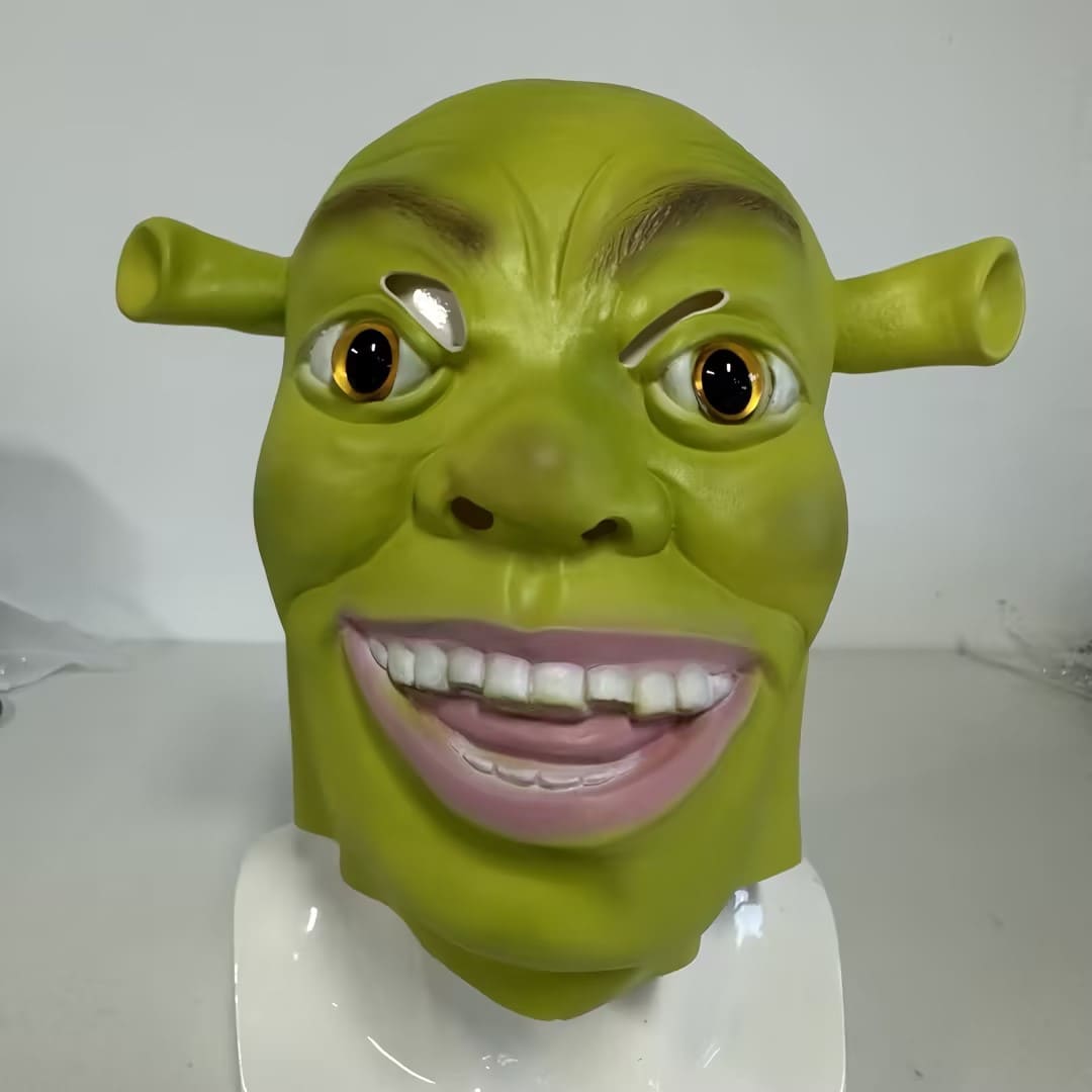 Shrek maska ​​na karneval