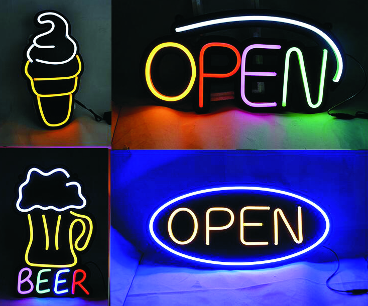 LED reklama - světelné logo