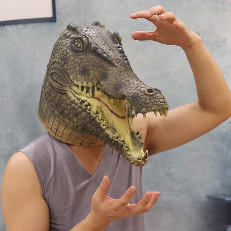 maska ​​na tvar - Krokodýl aligátor