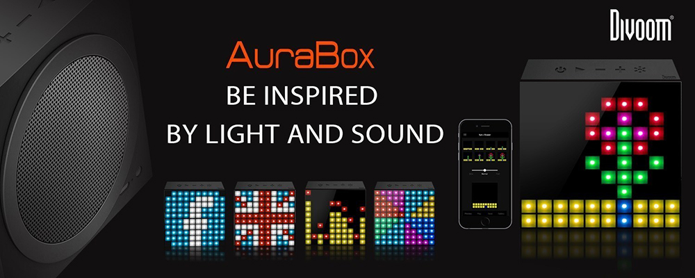 aurabox přenosný reproduktor