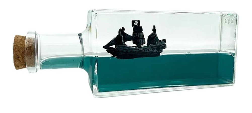 loď ve skleněné lahvičce