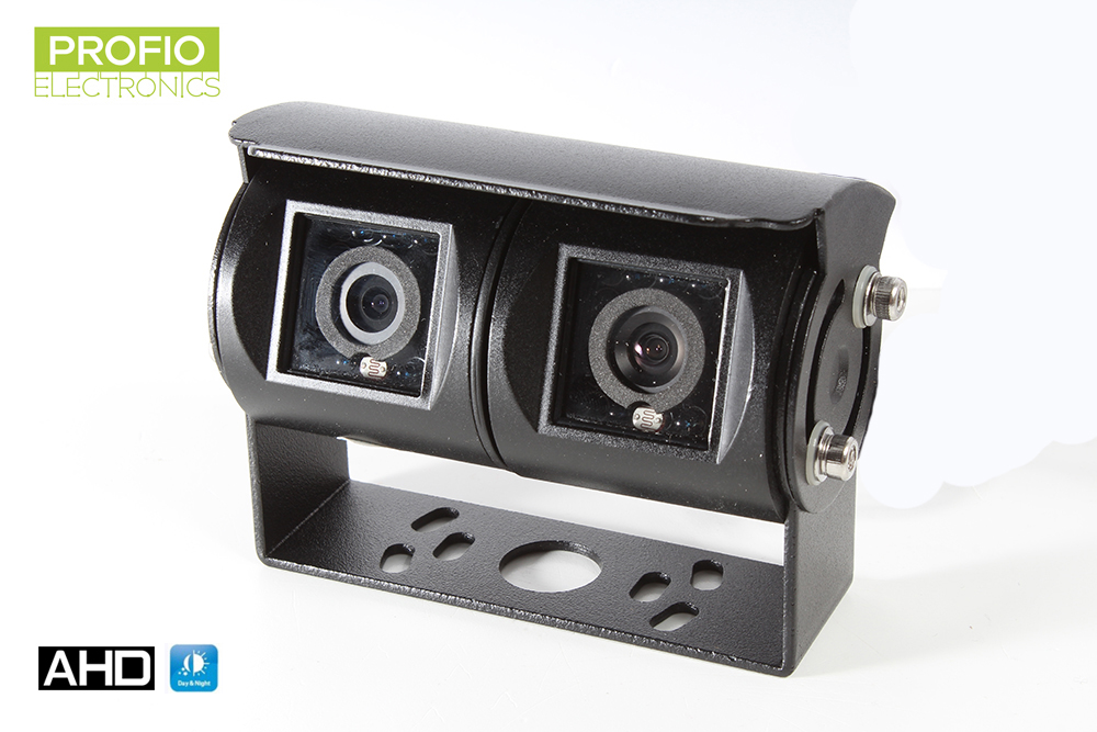 AHD duální couvací kamera s IR LED nočním viděním do 15m