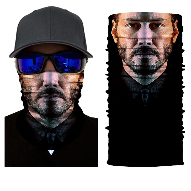 JOHN WICK (Keanu Reeves) - 3D Šátek na obličej či hlavu