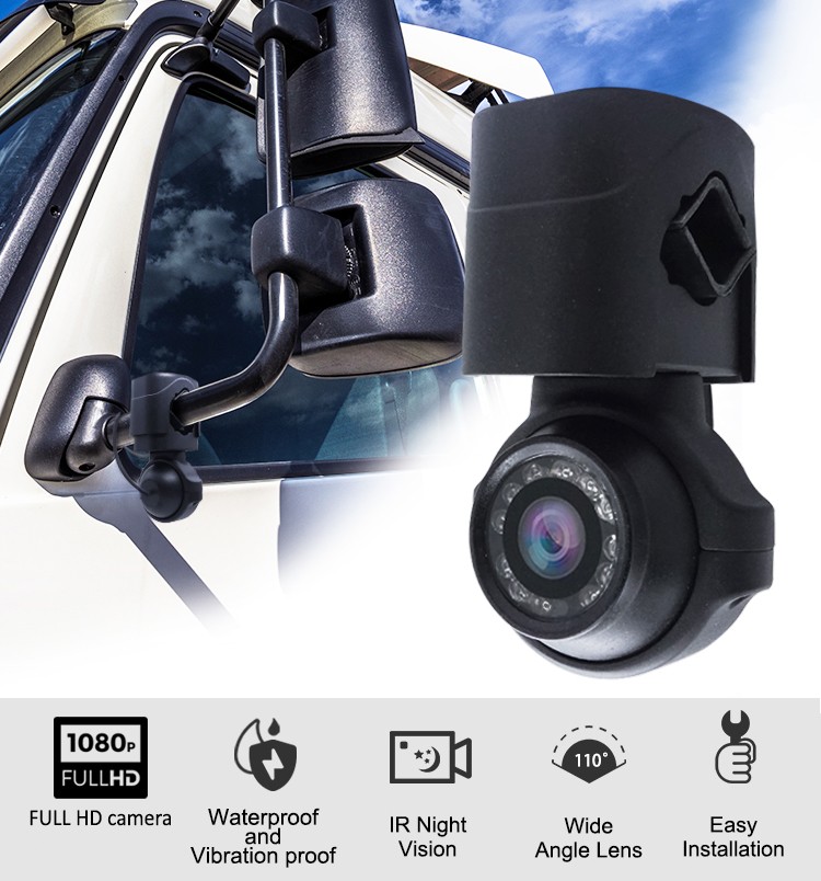 indoor a outdoor kamera s 12 IR LED nočním viděním + IP69K + f3,6mm objektiv