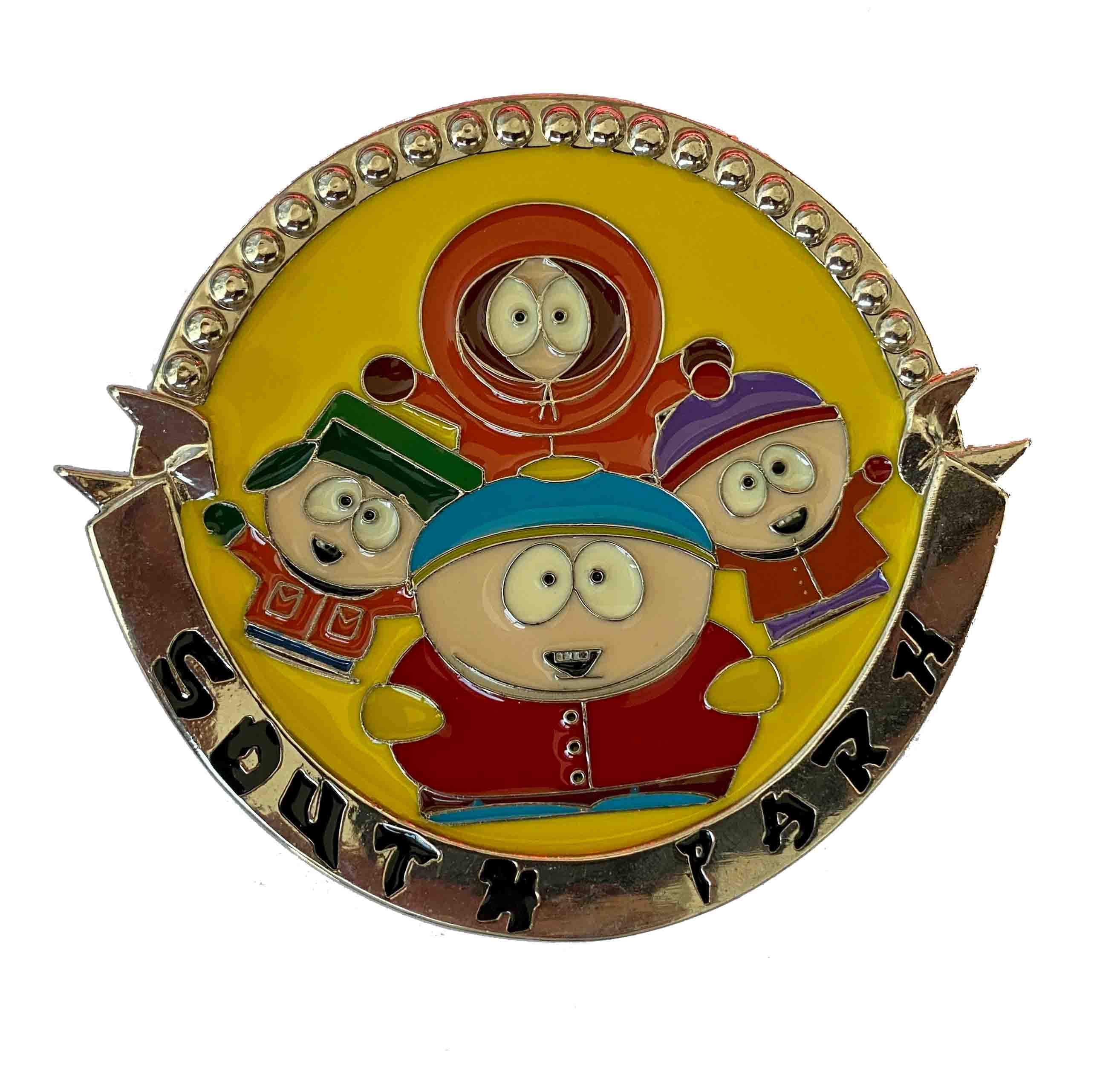 South Park - přezka na opasek kulatá