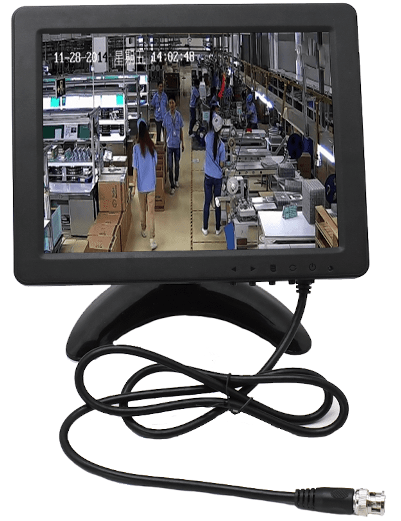Malý monitor pro sledování kamer / kamery s externím BNC vstupem