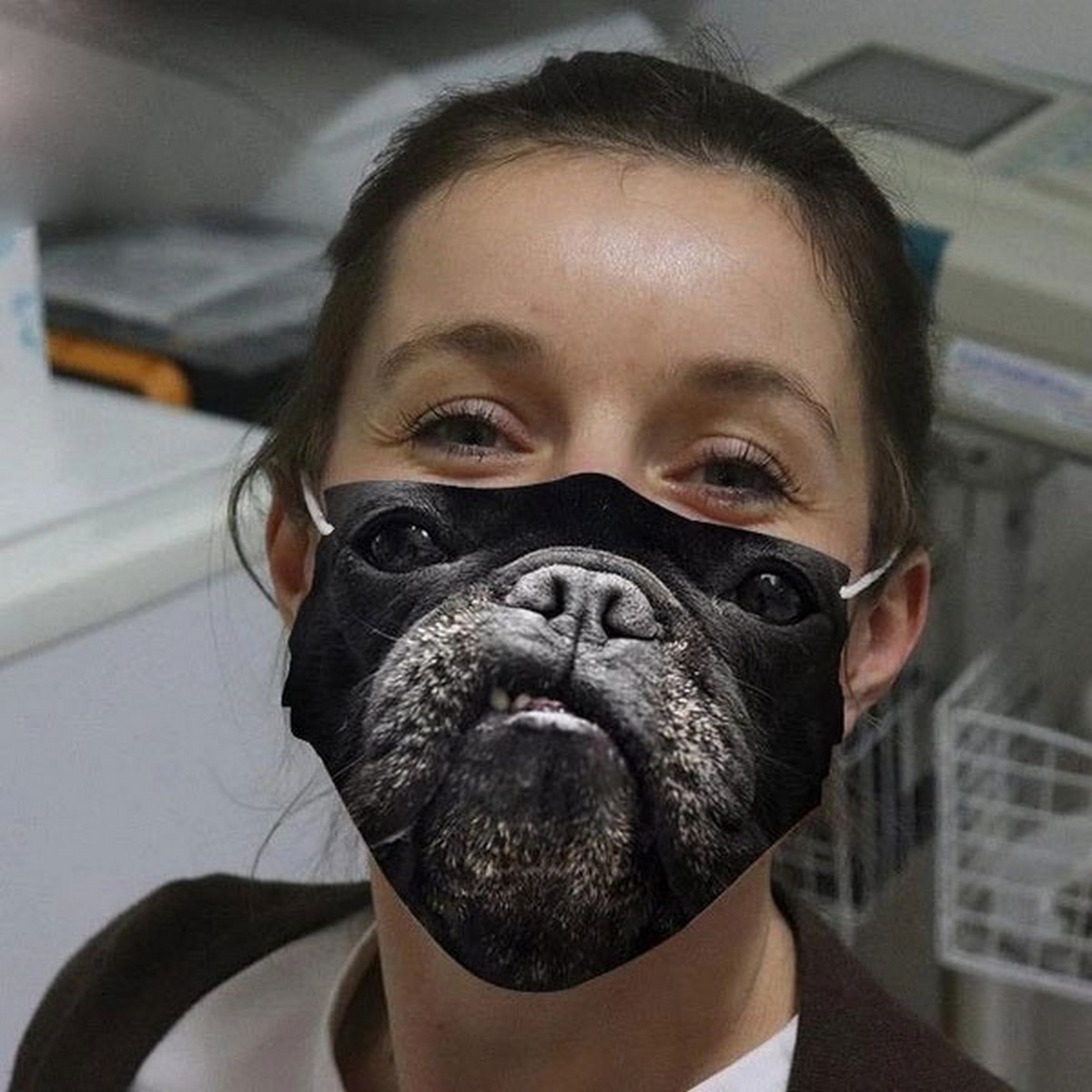 MOPS roušku na obličej ochranné se zvířecím motivem 3D