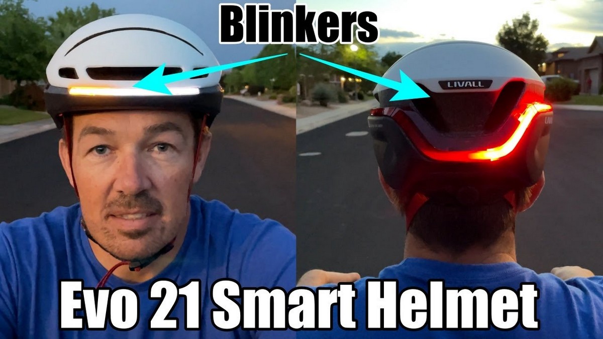 inteligentní cyklistická helma smart cyklo