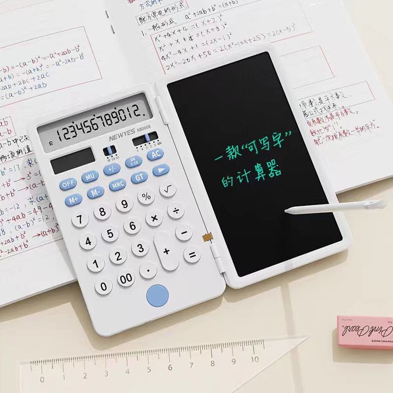 vědecká kalkulačka pro studenty solární se zápisníkem