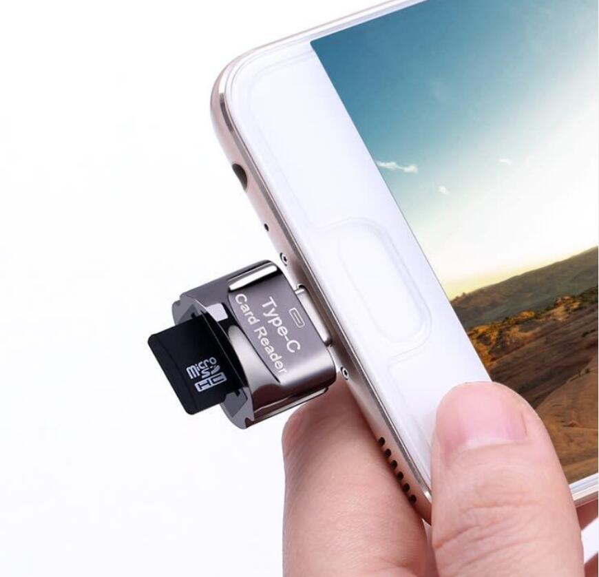 usb-c citacka micro SD karet pro mobil