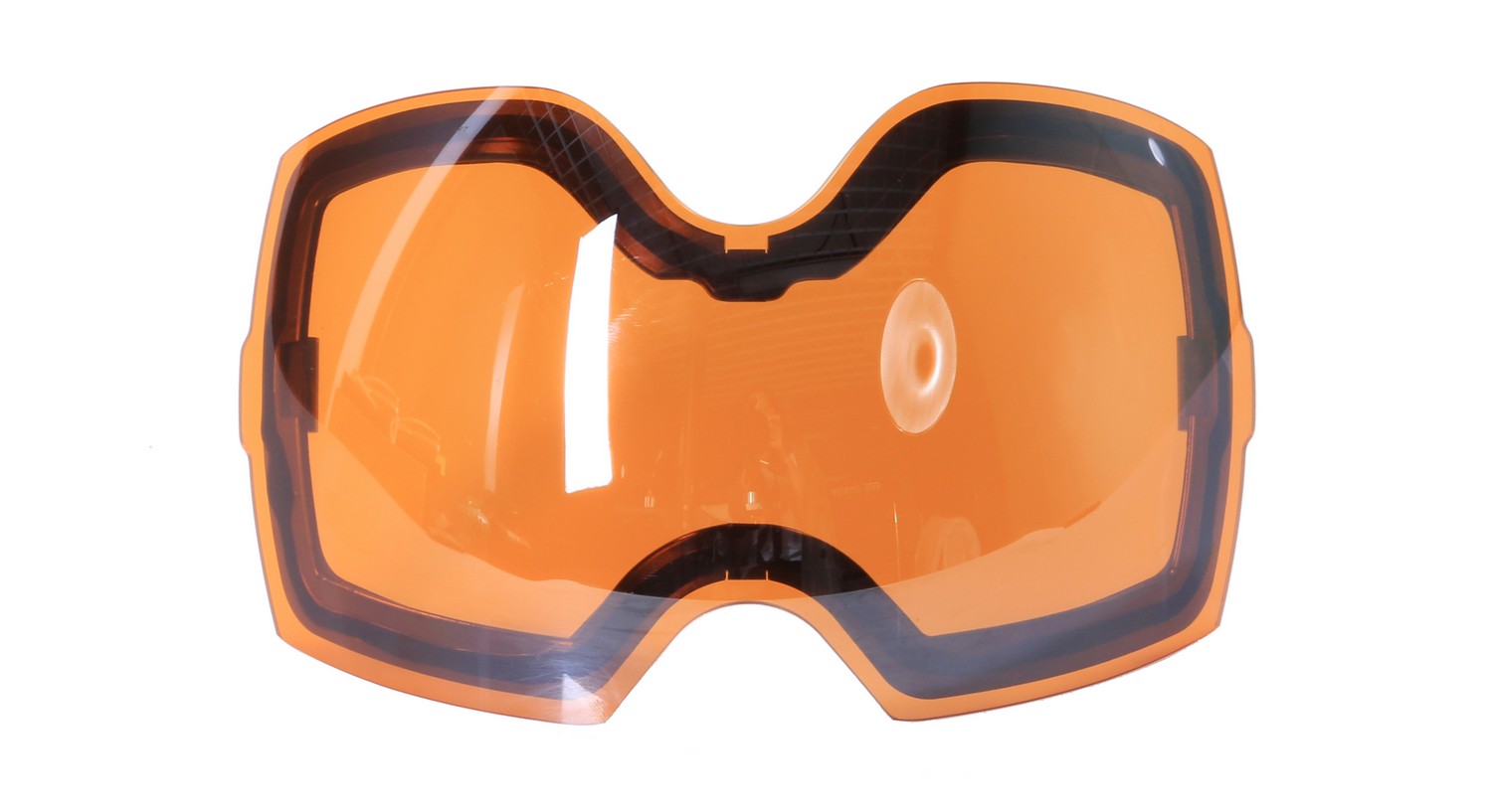 vyměnitelně nahradne barevné sklo na lyžařské brýle - oranžové