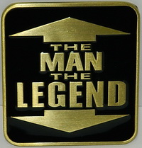 The Man The Legend - Přezka