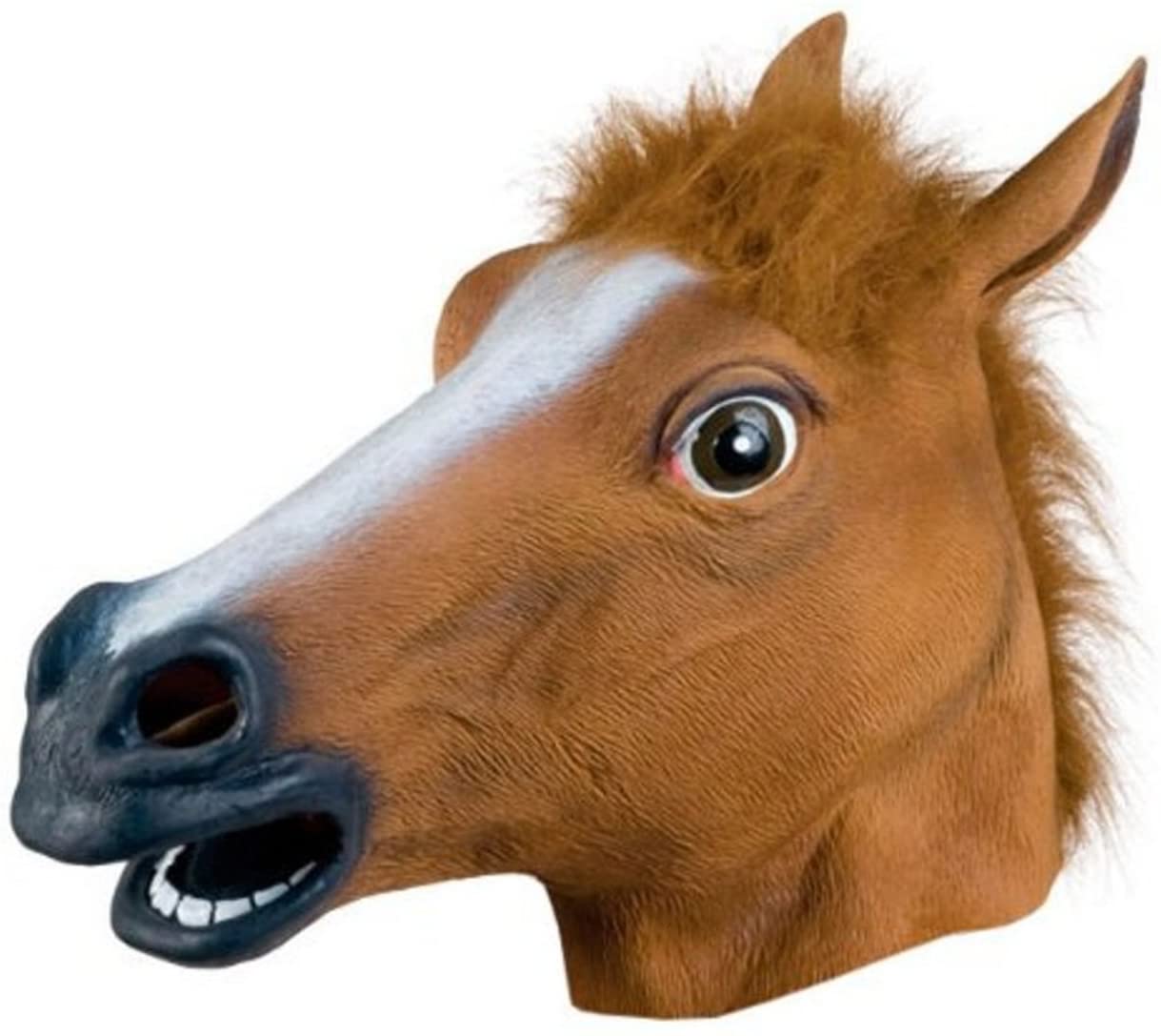 Kůň - maska na hlavu (halloween, Oslavy)