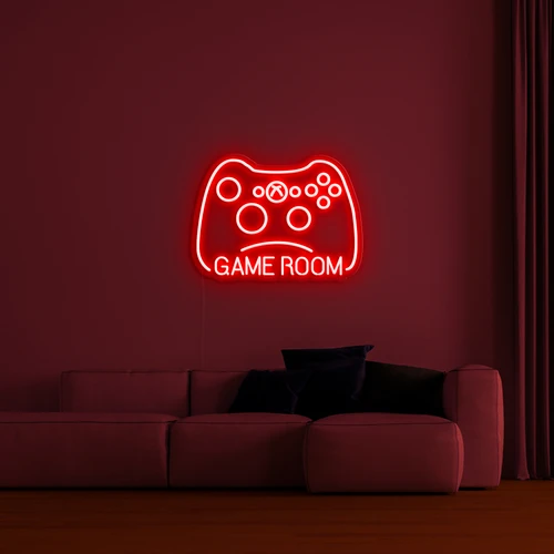 3D logo na zeď GAMER