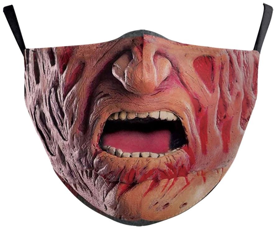 FREDDY KRUEGER maska (rouška) na obličej - 100% polyester