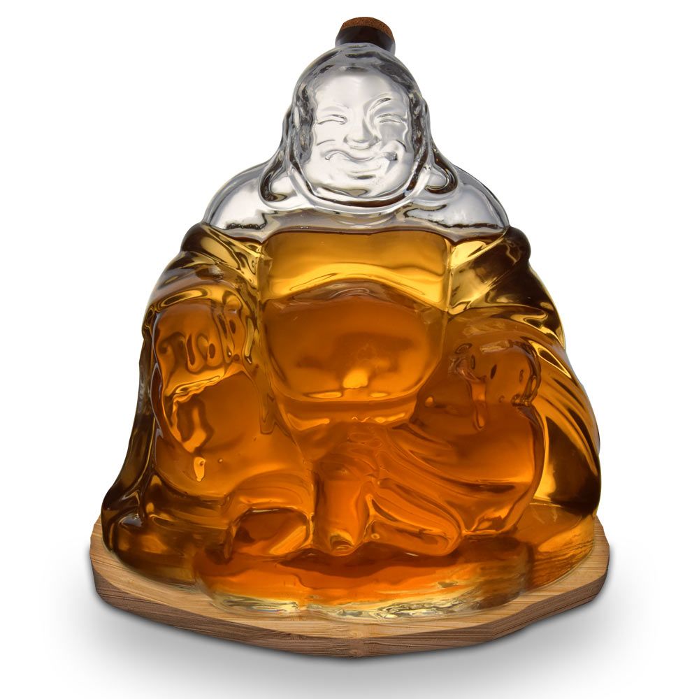 Buddha karafa na rum, whisky či bourbon