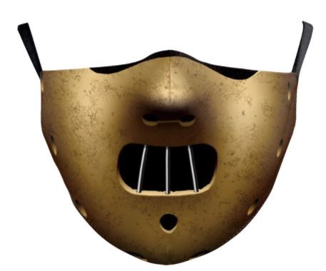 ochranná maska tvaru HANNIBAL LECTER