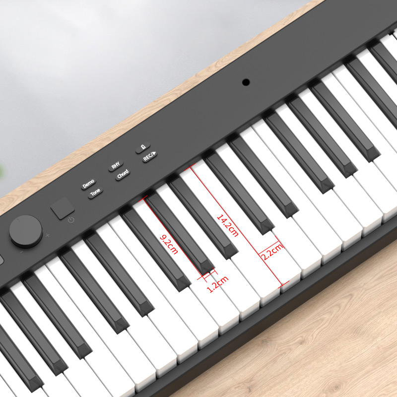 digitální MIDI piano klavesy