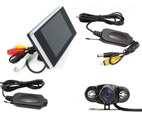 Parkovací set - LCD monitor 3,5 "+ wifi couvací kamera