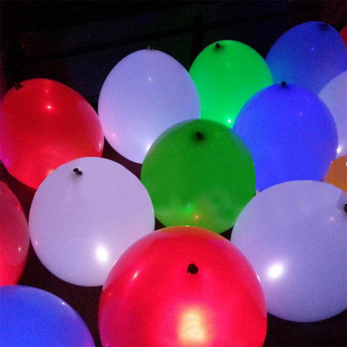 Svítící balóny na oslavu, party, narozeniny - Set 5ks