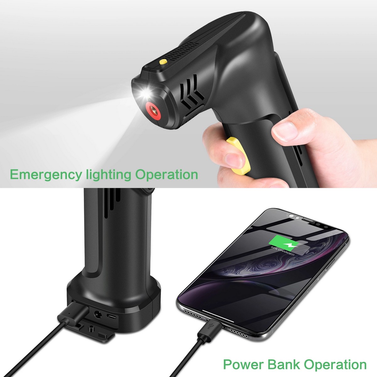 smart vzduchové pumpy + led baterka a powerbank