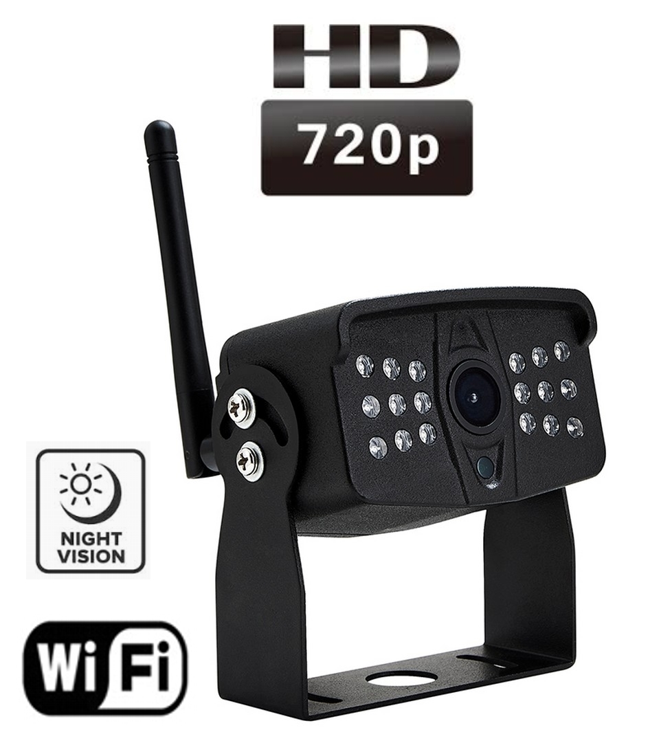 WIFI AHD couvací kamera s nočním viděním + IP69 krytí
