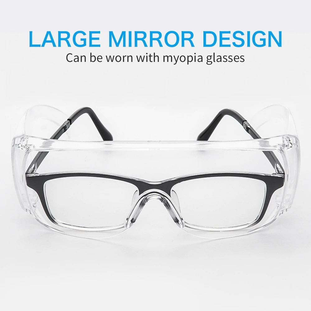 transparentně ochranne brýle proti virům