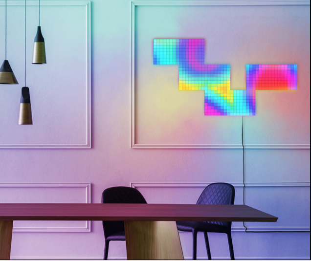 LED světelné čtverce - twinkly squares