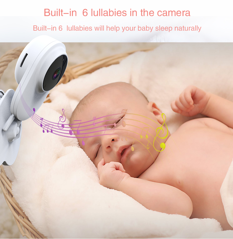 baby monitor video pěstonka digitalna
