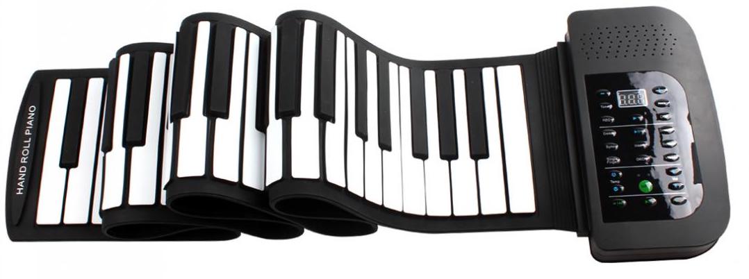 přenosná klavírní klávesnice roll up klavir