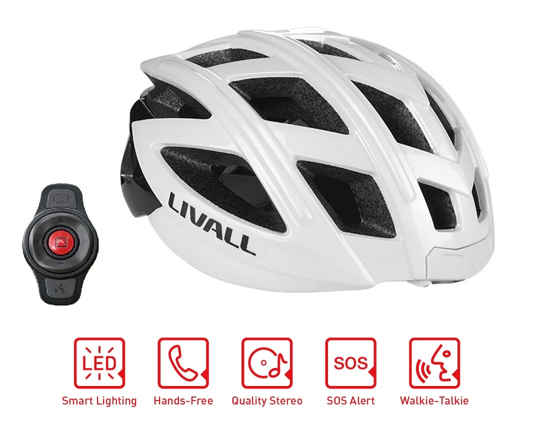 Cyklistické helmy Smart - Livall BH60SE