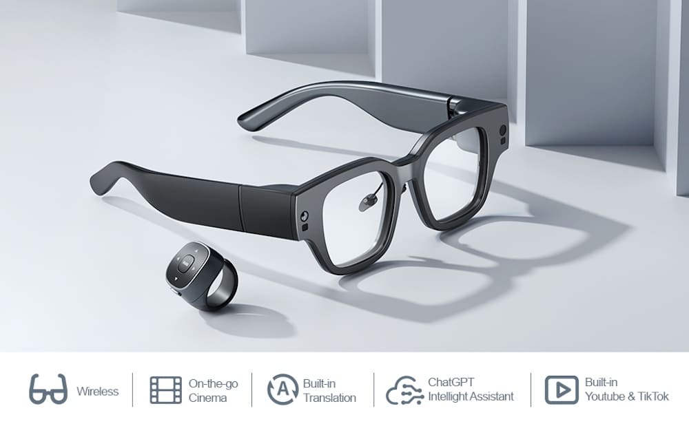 vč brýle smart s chat gpt smart 3D bezdrotove