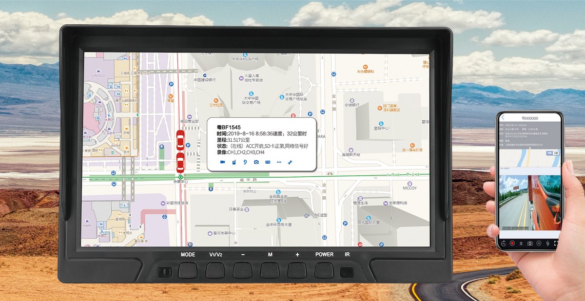4g wifi monitor do auta pro live sledování