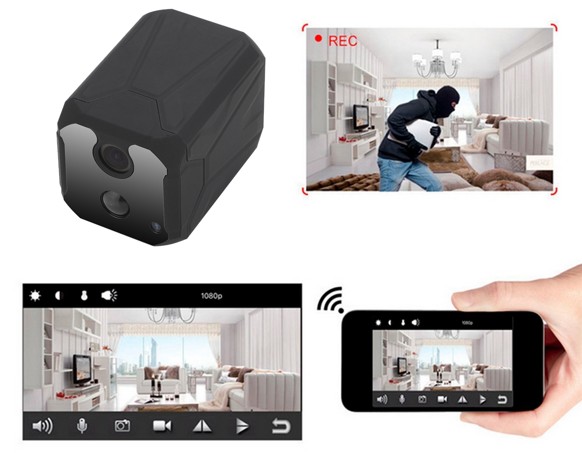 mini wifi kamera s detekcí pohybu
