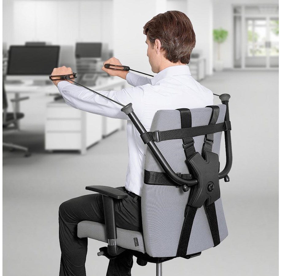 Fitness židle - pomůcka na cvičení (Latexová lana)