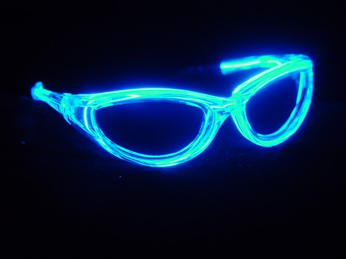 LED brýle - modré