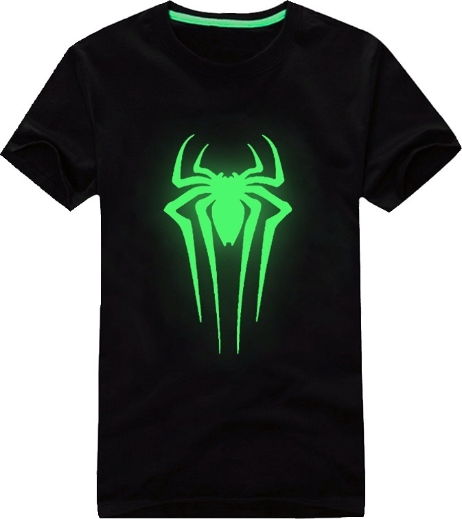 Neonové trička - Spiderman