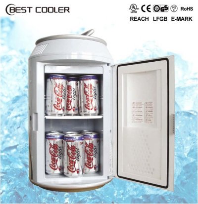 Mini chladnička ve tvaru plechovky